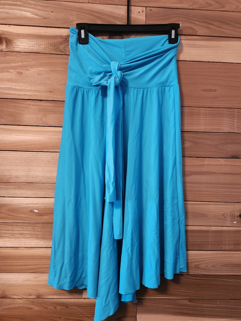 VENUS Turquoise Tie-Front Circle Skirt Size Medium/ Large